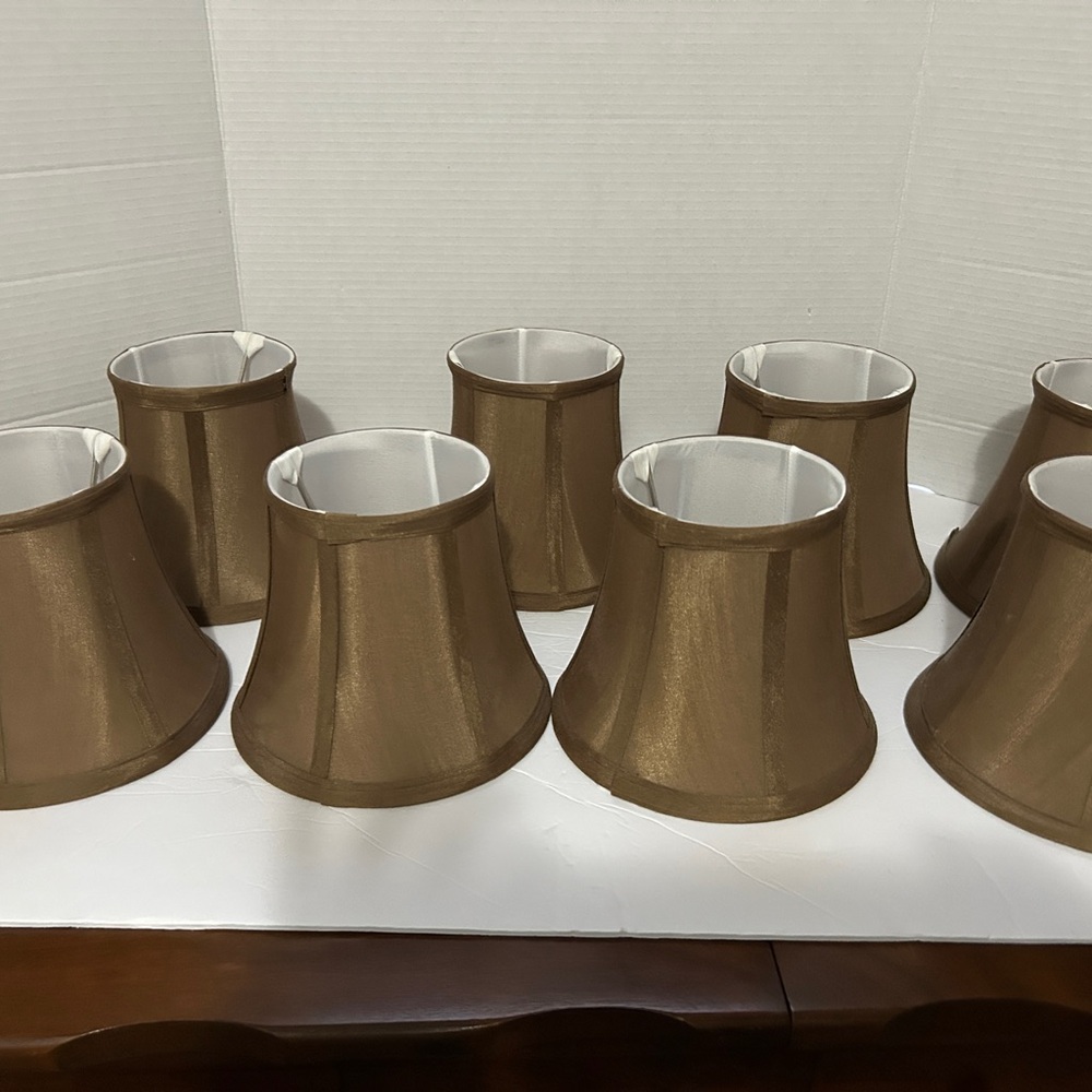 Classic Brown Lamp Shade Set